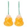 Bee Traps Waterproof Plastic Wasp Catcher 6 Entrances Yellow Jacket
