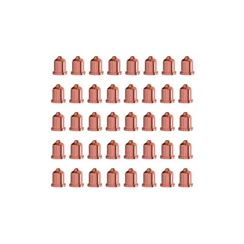 KEMAO 40Pcs 220819 Plasma Cutter Nozzle Tips Fit for Hypertherm