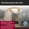 Paulmann Nova Plus 92403 Recessed Light IP65 Round 93 mm