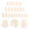 FOMIYES 24 Pieces Girl Nail Stickers Nail Stickers for Nail