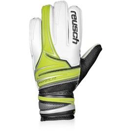 Reusch Argos RG Goalkeeper Goalie Glove, Lime Punch, 7