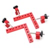 Square Positioning Ruler Kit Aluminum Alloy Right Angle 90 Degree