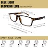 BIENCOOL Blue Light Blocking Reading Glasses,Readers for Men Women Spring