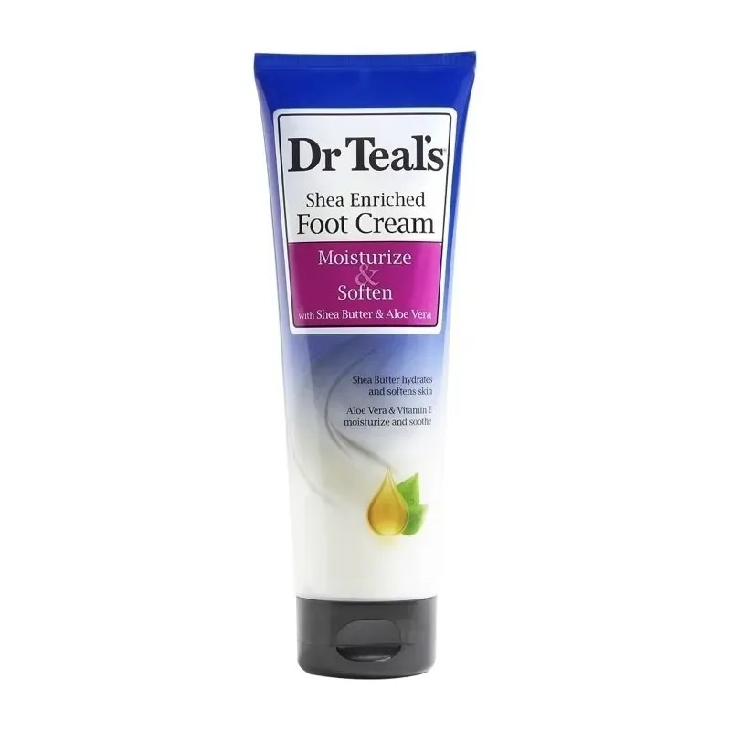 Dr Teal´s Crema Para Pies Con Shea Butter Y Aloe