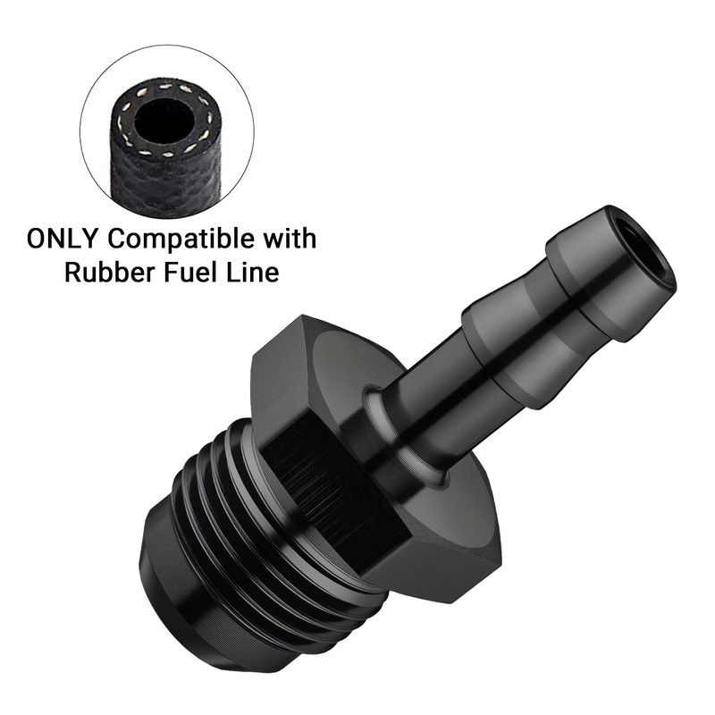 EVIL ENERGY 8AN Male to 5/16" Barb Push on Fitting