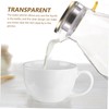 Ciieeo Glass Beverage Serving Pitcher with Lid Elegant Iced for