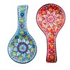 BCS Spoon Rest Set of 2 - Ceramic Spoon Holder