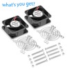 WDERAIR Small 60mm x 25mm DC 12V Brushless IP67 Waterproof