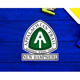 Appalachian Trail New Hampshire Sticker Hiking Sticker Decal 3"