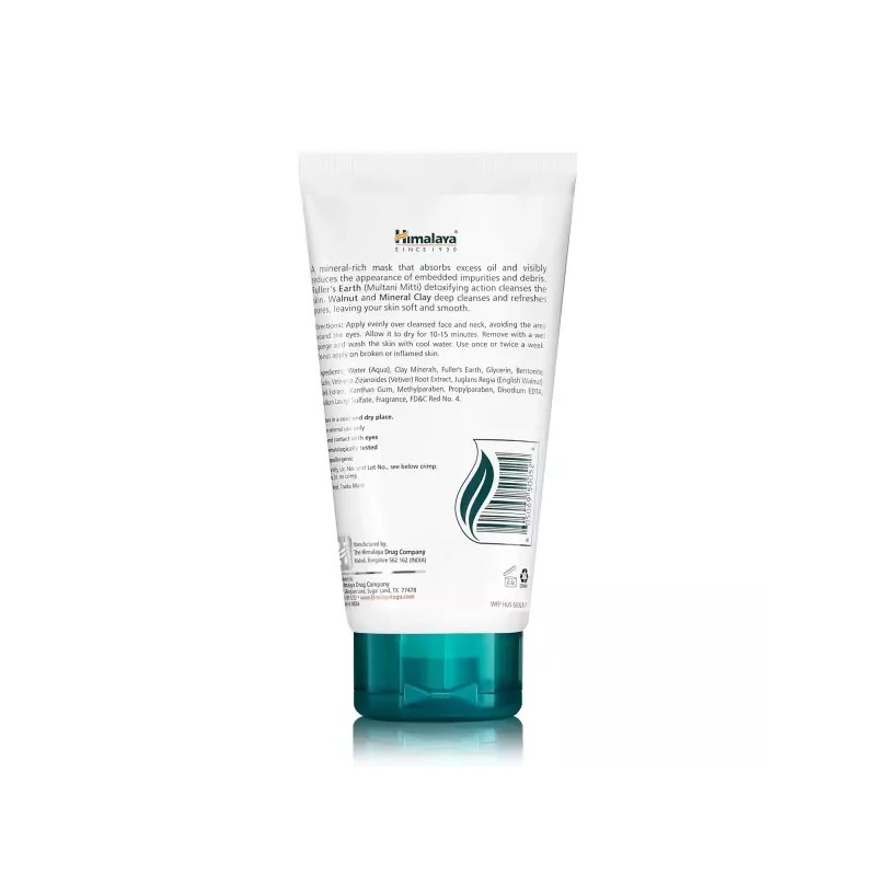 Himalaya 히말라야 정화 및 딥 클리닝을 위한 머드 마스크 지친
