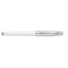 Sheaffer 100 White Lacquer Ballpoint Pen with Chrome Trim
