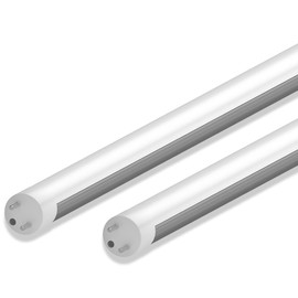 BLKKAP 60" (5 ft.) T8 G13 Base, Type A Plug & Play Linear LED Tube Light, Aluminum, 24W, 2,640Lm, Cool White 4100K, Replacement for 40 Watt FO40/841, 2 Pack