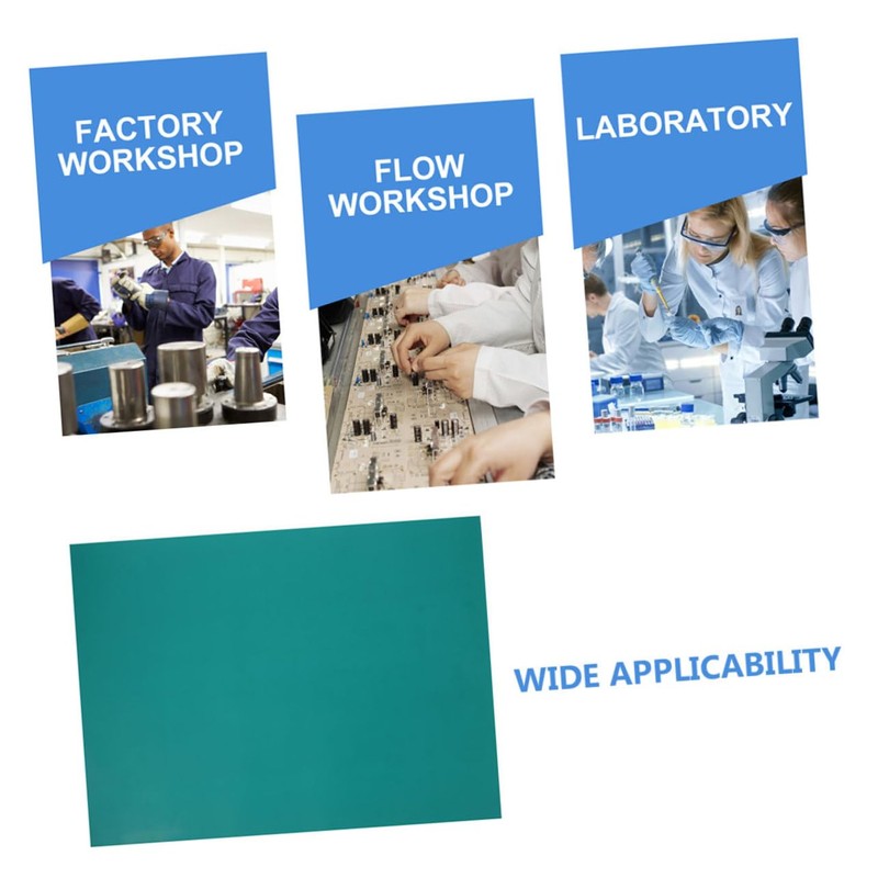 SHINEOFI 2pcs Static Heat Resistant Mat Durable Soldering Pad for