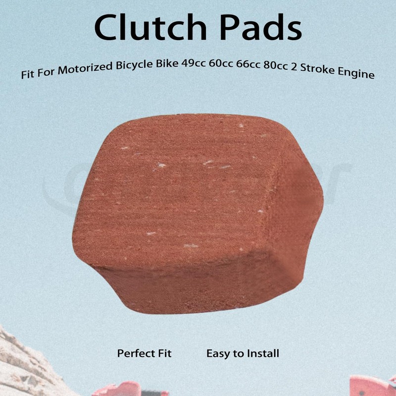 Amavoler Clutch Pads Aftermarket Replacement Parts Fit for 2 Stroke