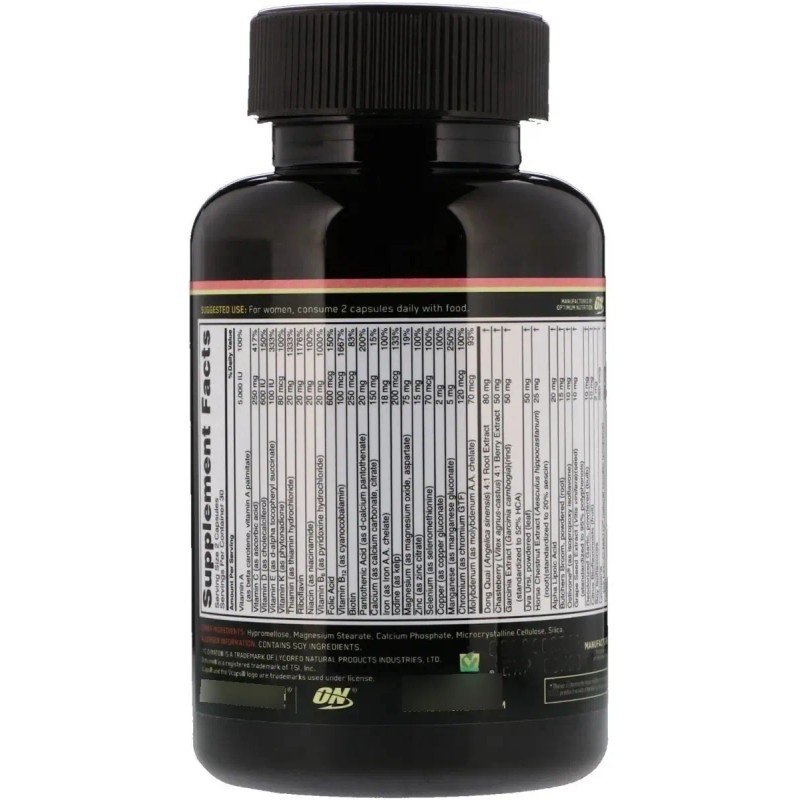 Multivitaminico Mujer Opti Women Optimum Caps