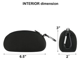 Cosmos Black Color Neoprene Travel Power Supply Case Bag Multi-Function Bag