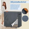Alickwang Rollaway Bed Storage Cover,Heavy Duty Durable 600D Waterproof Dustproof