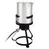 13*32inch Four Piece Set Black Round Iron Stove Frame Silver