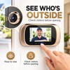 2.8 Inch Digital Door Peephole Camera with LCD Screen –
