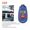 CEM Paint Thickness Gauge,Car Boat Coating Tester with Calibration Plates&Battery,Fe/NFe