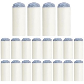 20 x Slip-On Pool Cue Tips, Pool Stick Tips, No Glue or Tools Required, Billiard Cue Tips, 13 mm Billiard Stick Tips for Snooker and Pool Cues