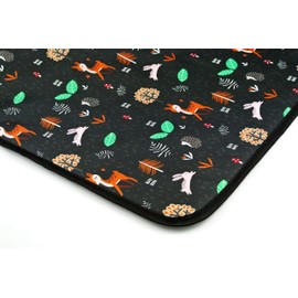 JollyEst® Foldable Baby Changing Mat | Extra Large 70cm x 55cm, Padded, Free Nappy Bag | Newborn Essentials