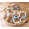 Hess Holzspielzeug 11094 Wooden Motor Skills Rattle in the Shape