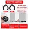 Bntyok Self Adhesive Caster Wheels - 8 PCS 360° Swivel