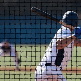 Baseball Backstop Nets for Practice, Black (10x20 ft) - Sport Net for Baseball Softball Lacrosse Cricket Netting Material - Sports Netting, Impact Equipment - Barrier Net for Pitching & Hitting