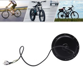 Wheel Hub Motor, 36V E-Bike Rear Wheel Hub Motor, 350RPM Ebike Mid Drive Motor for The Rear Wheels of Bicycles with Dropouts of 5.31 Inches