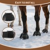 MANOPAWS 1 Pair Horse Bell Boots Protect Against Hoof Impact