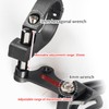 NELboNs Bike Chain Guide Direct Mount Chainring Guard with Bash
