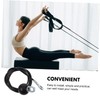 SUPVOX Gym Pulley System Adjustable Multi Function Steel Cable Attachment
