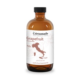 Nature Packaged Grapefruit Essential Oil - Direct from Citrusmade in Sicily- Pure Essential Oil for Diffusers and Aromatherapy | 100% Pure Therapeutic Grade (8oz)