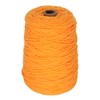 Tufting Yarn Orange 437yd Long 0.2in Wide Shrink Resistant Cotton