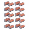 20Pcs Push Wire Wiring Connector Universal Quick Connect Terminal Blocks