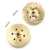 Yeah Racing Brass 53g Wheel Hubs 2pcs for Vanquish SSD YR 1.9 Wheels #WA-039