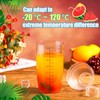 Lallisa 12 Pcs Plastic Cocktail Shaker Drink Mixer with Scales
