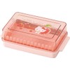 Skater Butter Case Butter Container Butter Cutter with Guide Hello Kitty Happiness Girl Sanrio BTG1 16 x 9.5 x h5.1 cm