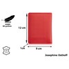 Josephine Osthoff ID Case ID Card Holder Portrait Format Leather