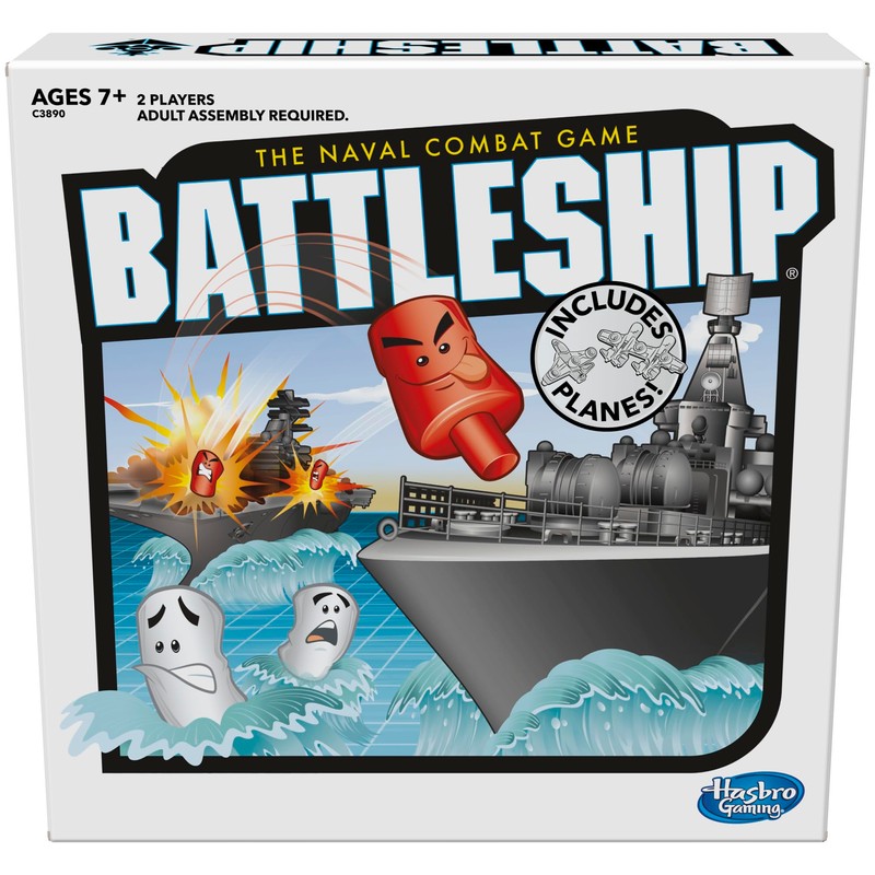 Hasbro Gaming Battleship with Planes Strategy Board Game for Ages