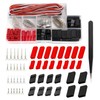 HUAZIZ 40 Sets Servo Connector Socket Crimp Pin Cable Kit