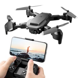 Remote Control Drone with Dual Camera 6K Obstacle Avoidance Optical  Hovering FPV Remote Control Quadcopter for Kids Adults with Storage Bag 3 Battery