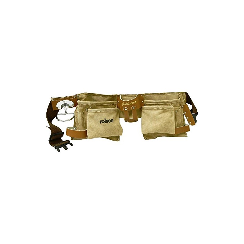 11 Pcs Double Leather Tool Belt Number of Compartments 11