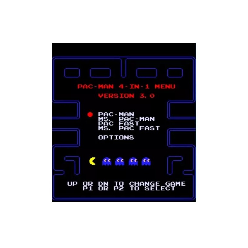 Ms Pacman / Pacman 4 in 1 kit - High