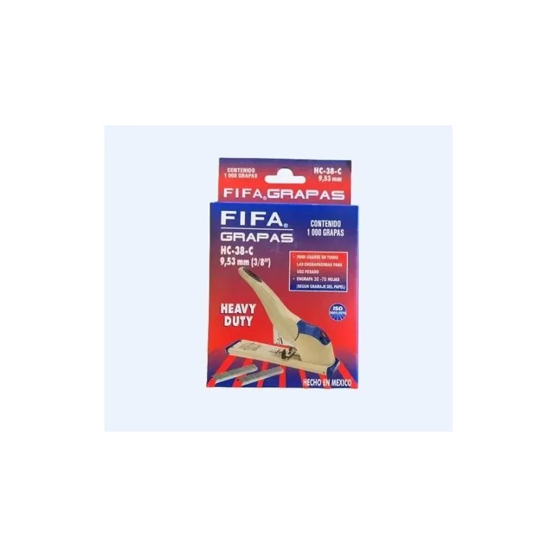 Grapas para engrapadora Fifa HC-38-C 2310 x 1000 unidades