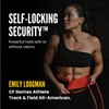 Self-Locking Weight Lifting Belt - Premium Weightlifting Belt for Serious