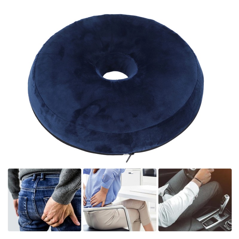 Donut Pillow Seat Cushion Memory Foam Donut Chair Cushions for