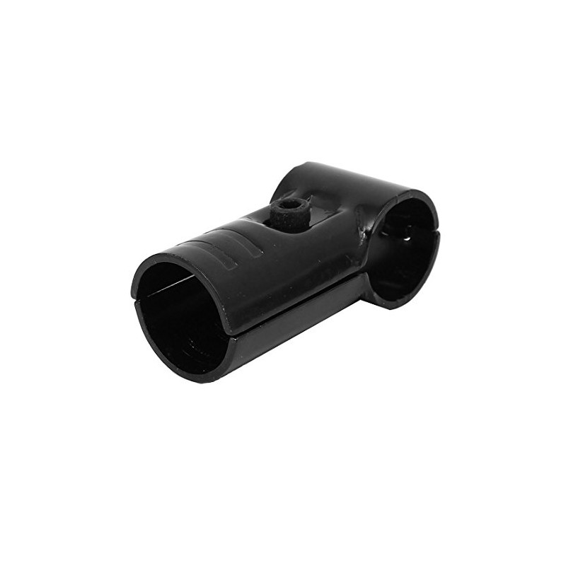 Sourcingmap 28mm Diameter Metal T Shaped Double Port Lean Tube