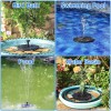 AISITIN Solar Power Bird Bath Fountain Pump Upgrade 2.5W Solar